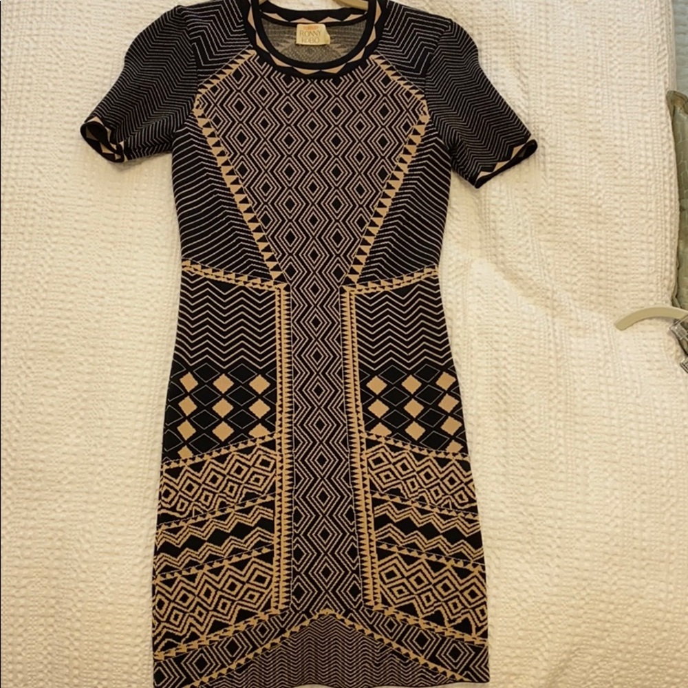 Black and Tan dress